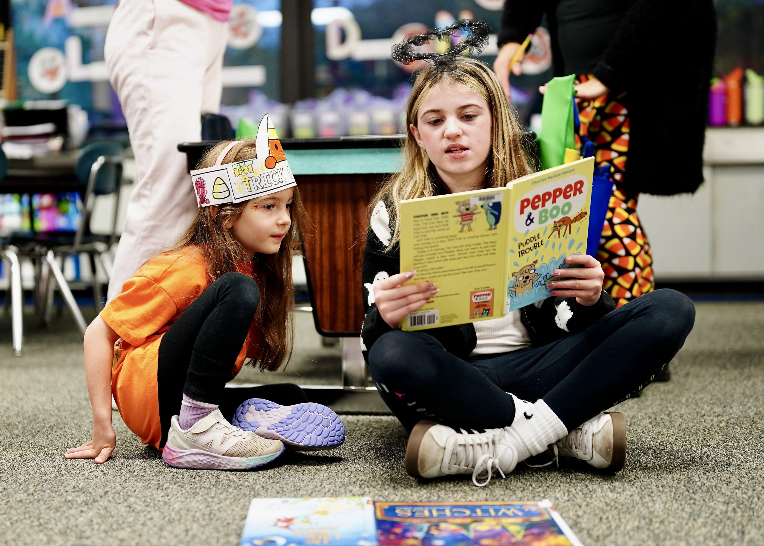 Senior students on a boat in Lake George