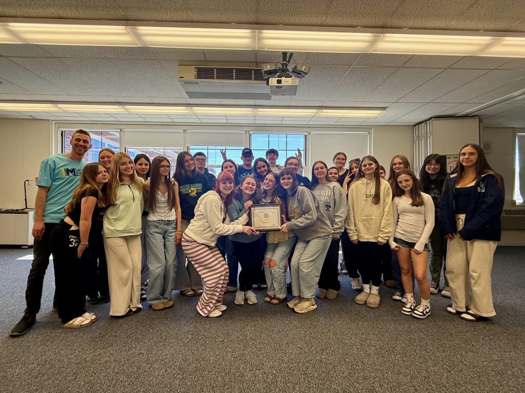 Lake George High School Sr. Chorus with Director John Alecci